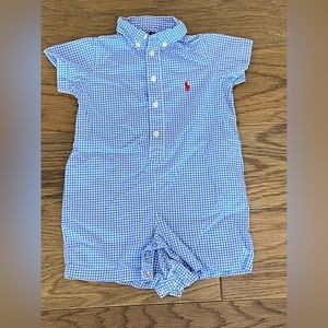 Boys Ralph Lauren one piece, 18M